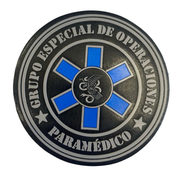 PARCHE GRUPO ESPECIAL DE OPERACIONES PARAMÉDICO