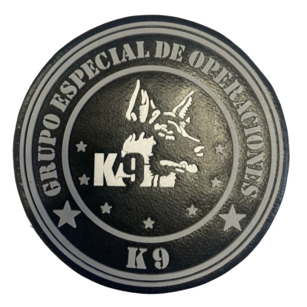 PARCHE GRUPO ESPECIAL DE OPERACIONES K9