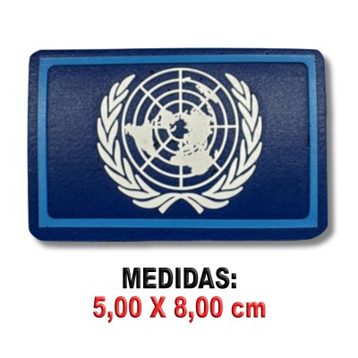 PARCHE BRAZO BANDERA ONU