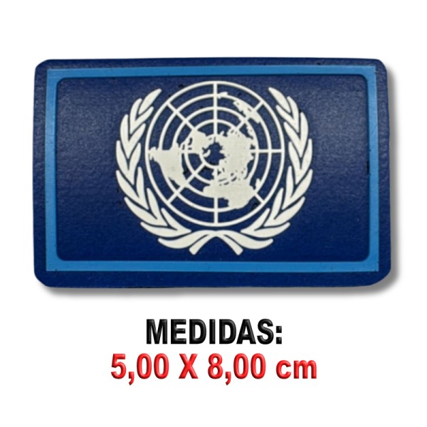 PARCHE BRAZO BANDERA ONU