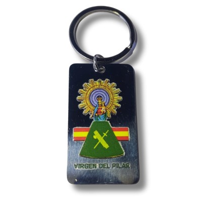 LLAVERO ACERO VIRGEN DEL PILAR