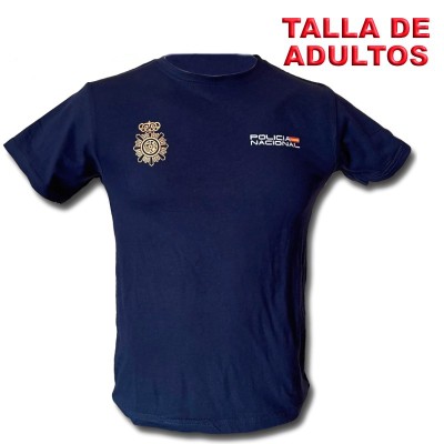 CAMISETA ALGODON POLICIA...