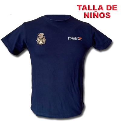 CAMISETA ALGODON POLICIA...