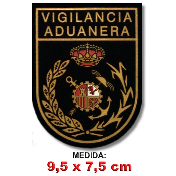 PARCHE DE BRAZO PVC SERVICIO DE VIGILANCIA ADUANERA
