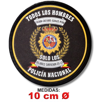 PARCHE PVC RELIEVE POLICIA...