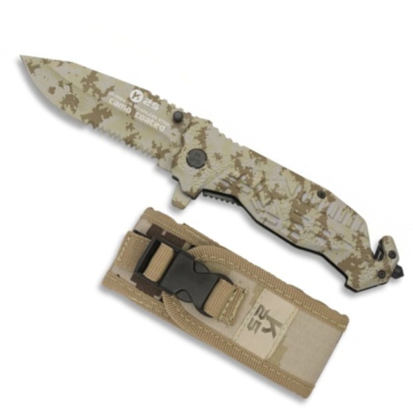 NAVAJA K25 NEGRA / COYOTE. HOJA: 9