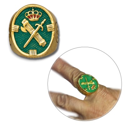 ANILLO GUARDIA CIVIL ACERO