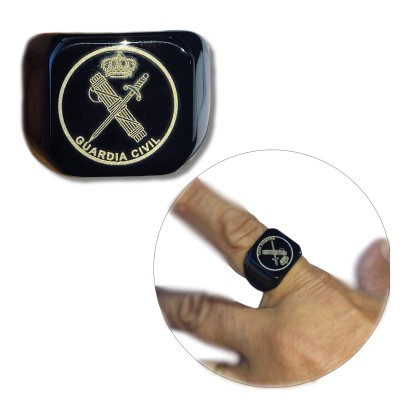 ANILLO GUARDIA CIVIL ACERO...