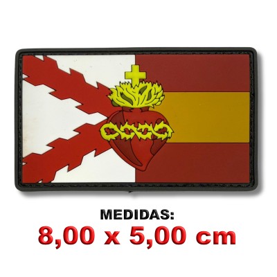 PARCHE GOMA CRUZ BORGOÑA /...