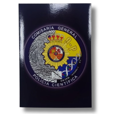 PEGATINA POLICIA CIENTIFICA...