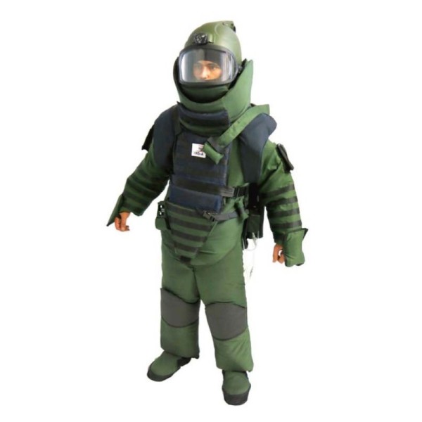 TRAJE COMPLETO PARA LA DESARTICULACION DE  EXPLOSIVOS