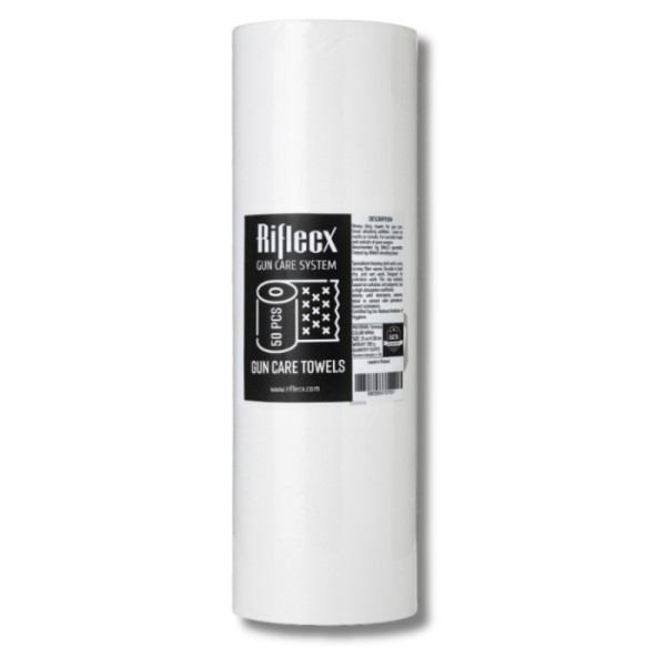 TOALLAS PARA EL CUIDADO DE ARMAS – 50 UDS CX80 REFLECX