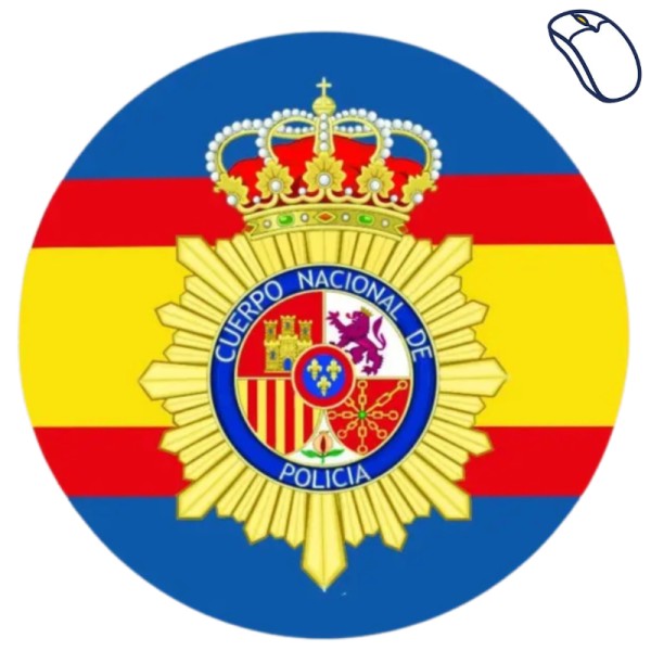 ALFOMBRILLA RATON POLICIA NACIONAL