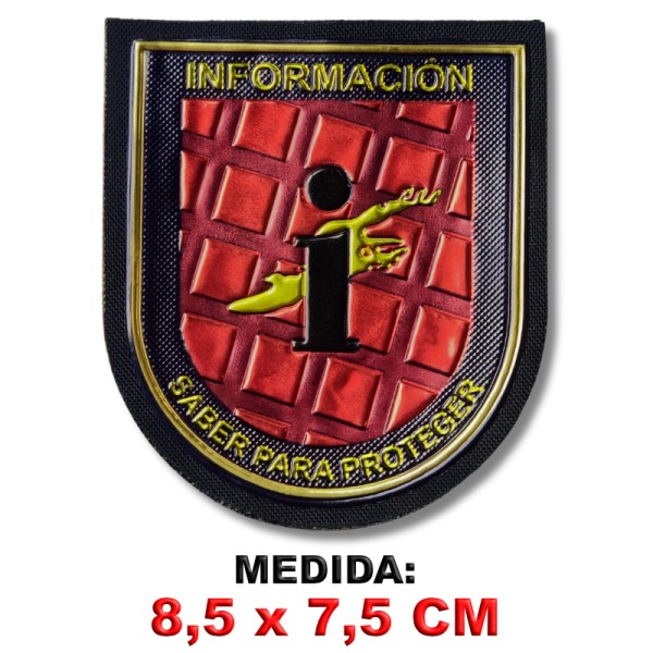 PARCHE DE BRAZO INFORMACION – POLICIA NACIONAL