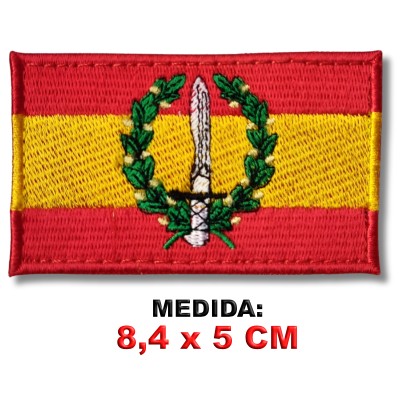PARCHE BORDADO GOE BANDERA...