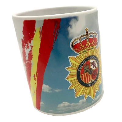 TAZA ESCUDO POLICIA NACIONAL ALUMNO