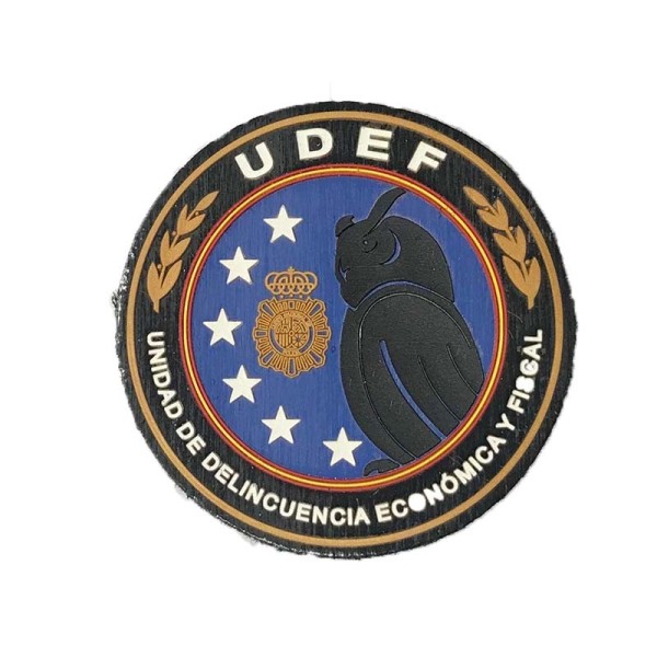 PARCHE DE BRAZO UNIDAD DE DELINCUENCIA ECONOMICA Y FISCAL CNP