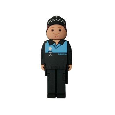 USB POLICIA LOCAL AZUL 16 GB