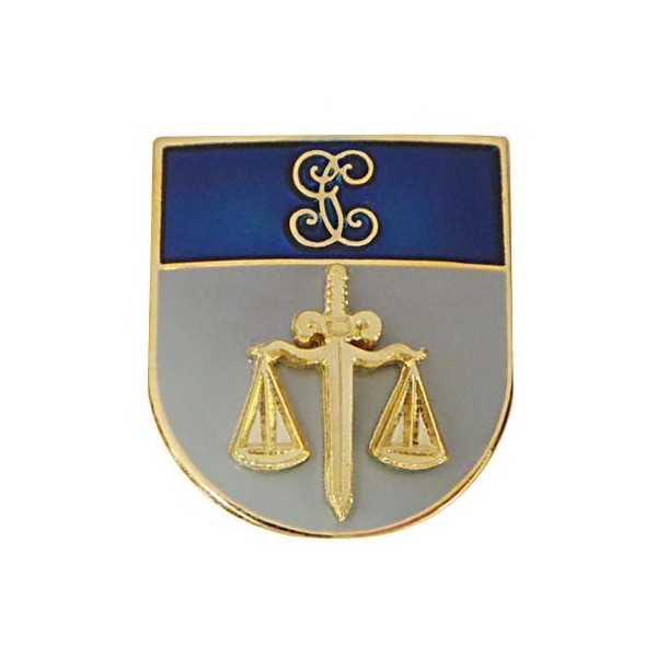 DISTINTIVO PERMANENCIA  GUARDIA CIVIL POLICIA JUDICIAL (ORFEBRERIA)