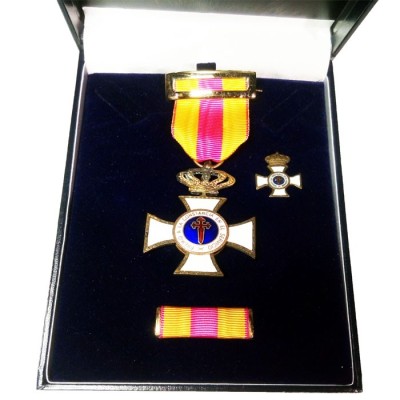 ESTUCHE COMPLETO CRUZ DE BRONCE A LA CONSTANCIA EN EL SERVICIO