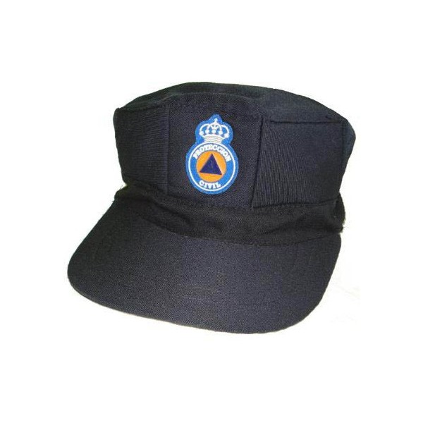 GORRA DE TRES PICOS PARCHE PVC TALLA P-M-G