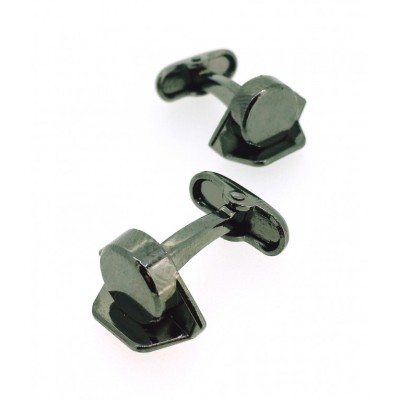GEMELOS PARA CAMISA TRICORNIO GUARDIA CIVIL 3D ACERO NEGRO