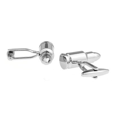 GEMELOS PARA CAMISA BALAS MODEL III ACERO