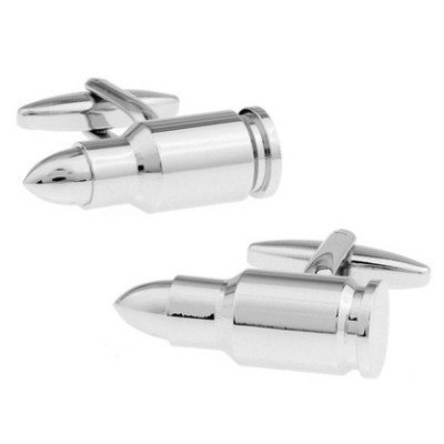 GEMELOS PARA CAMISA BALAS MODEL III ACERO