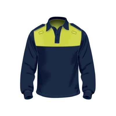 POLO MANGA LARGA ANDALUCIA TEJIDO PIQUÉ TALLA S-2XL