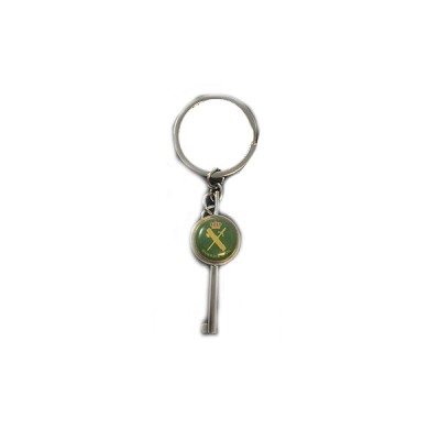 Llavero llave de grilletes guardia civil