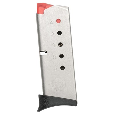 CARGADOR PARA PISTOLA BODYGUARD S&W CAL. 380 AUTO, 6 CARTUCHOS