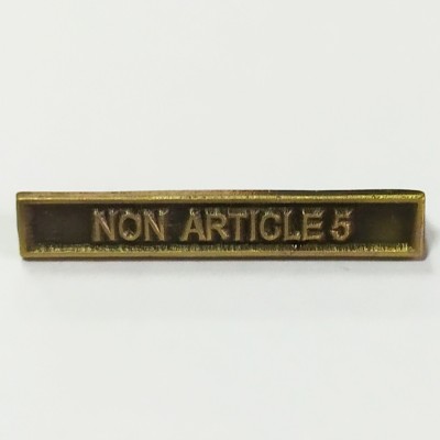 BARRA PARA CINTA DE MEDALLA OTAN NON ARTICLE 5