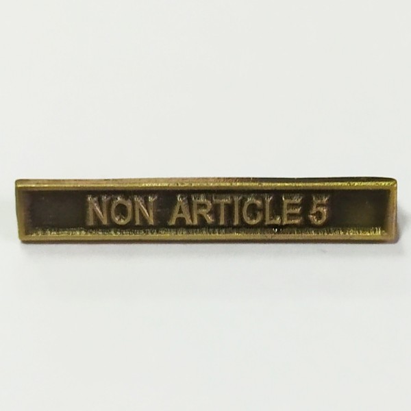 BARRA PARA CINTA DE MEDALLA OTAN NON ARTICLE 5