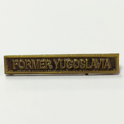 BARRA PARA CINTA DE MEDALLA OTAN FORMER YUGOSLAVIA