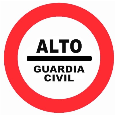 SEÑAL METALICA  (50CM)