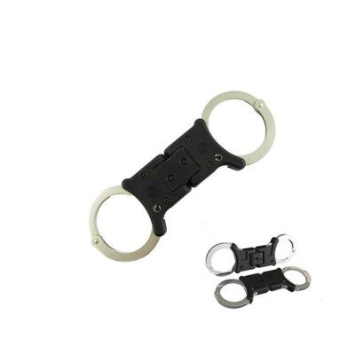 GRILLETE TCH RIGIDO/PLEGABLE ULTIMATE NIQUEL DOBLE CERRADURA