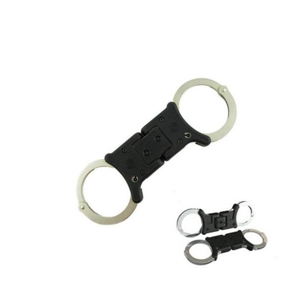 GRILLETE TCH RIGIDO/PLEGABLE ULTIMATE NIQUEL DOBLE CERRADURA