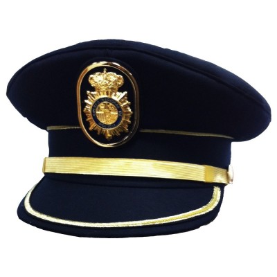 GORRA DE PLATO POLICIA...
