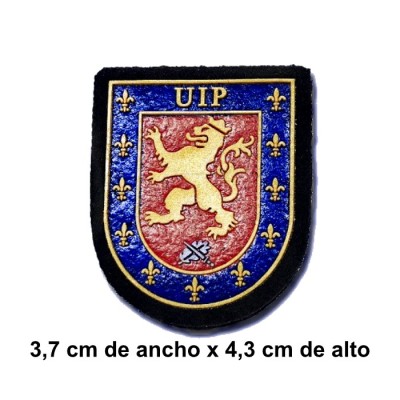 PARCHE PECHO ROTULO EMBLEMA ESCUDO UIP POLICIA NACIONAL