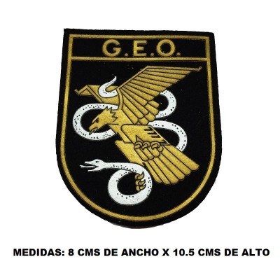 PARCHE DE BRAZO POLICIA - GEO
