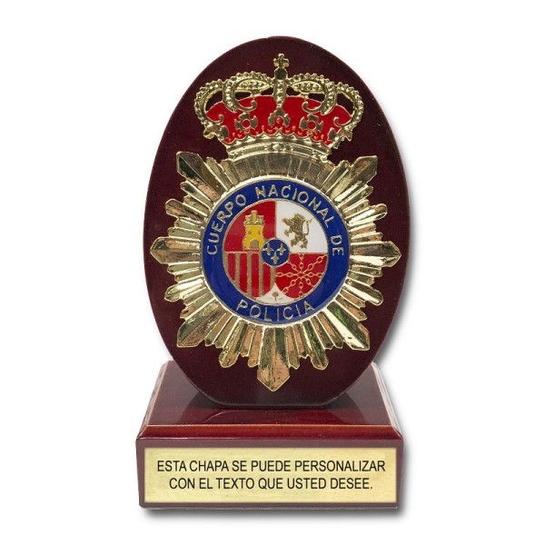 PEANA / METOPA OVALADA POLICIA NACIONAL
