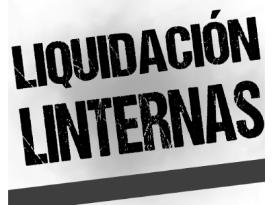 LIQUIDACION LINTERNAS