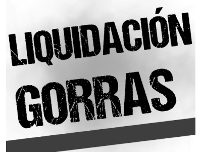 LIQUIDACION GORRAS