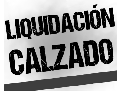 LIQUIDACION CALZADO