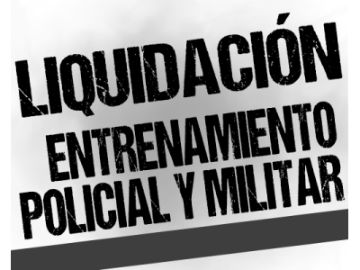 LIQUIDACION ENTRENAMIENTO POLICIAL Y MILITAR